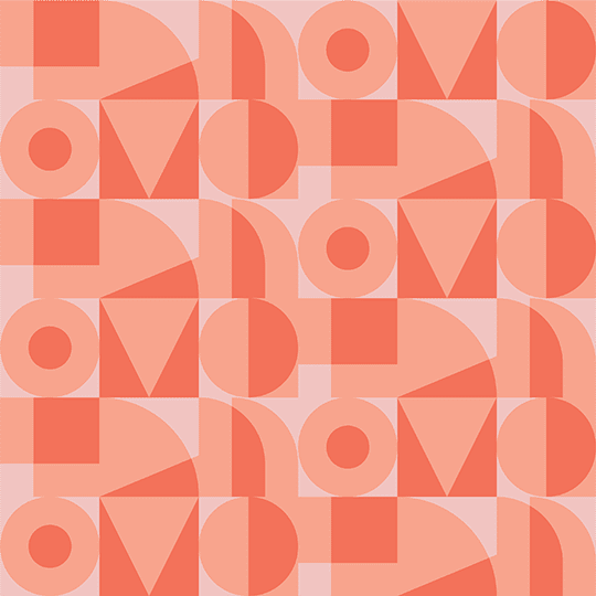 Repeat alpha pattern in pale reds
