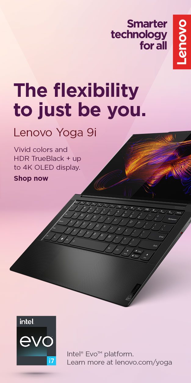 Lenovo Yoga advertisement