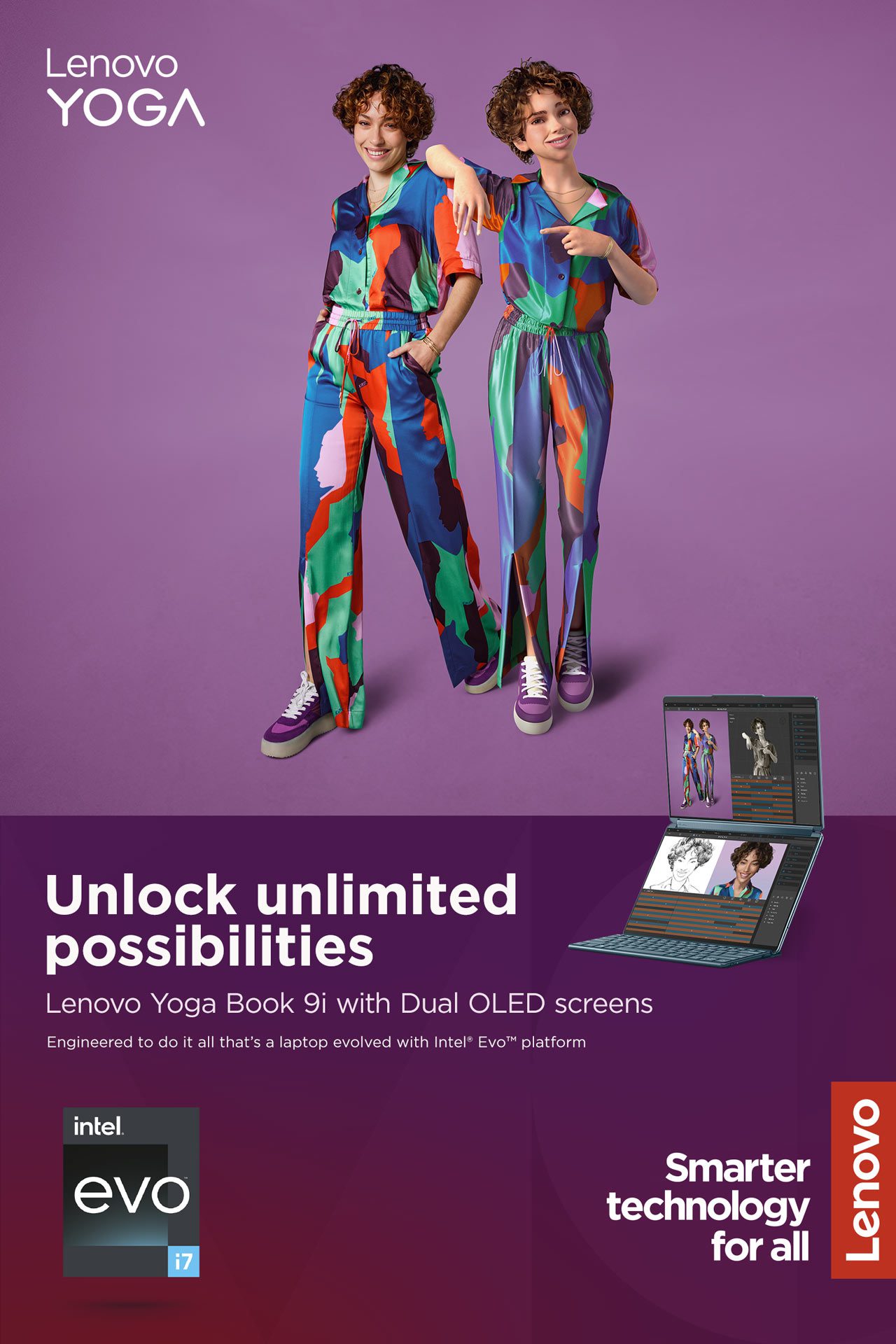 Lenovo Yoga advertisement